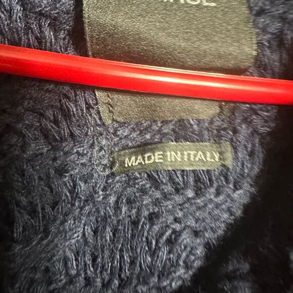 SSEINSE Men’s Hooded Knit Cardigan XL/XXL Italy Button Front Sweater Soft 0014 - Picture 5 of 9